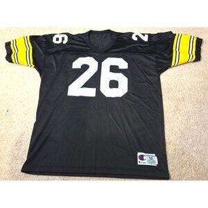 Men's Vintage 90s Champion SZ 52 Pittsburgh Steelers Jersey NFL #26 Rod Woodson